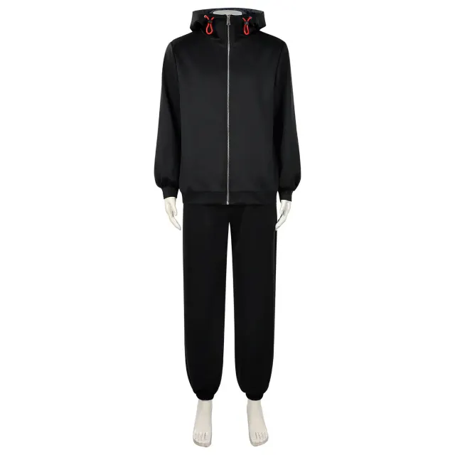Ensemble sweat à capuche et cape cosplay Jujutsu Kaisen Culling Game détail 1