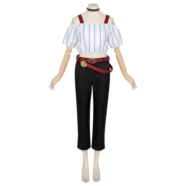 Ensemble sweat à capuche et cape cosplay Jujutsu Kaisen Culling Game détail 10