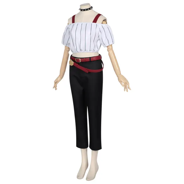 Ensemble sweat à capuche et cape cosplay Jujutsu Kaisen Culling Game détail 11