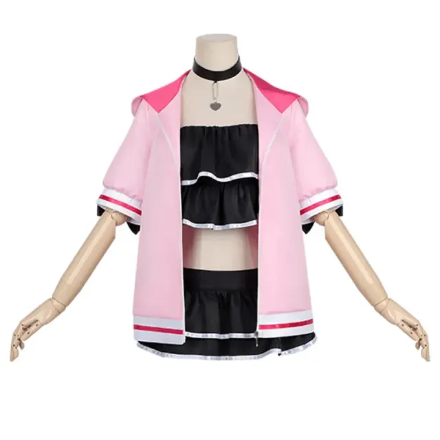 Kaguya Anime Cosplay Costume Japanese Maid Lolita Outfit detail 24