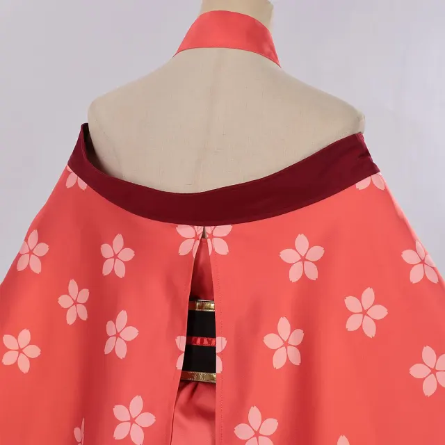 Kaguya Tsukimi Cherry Blossom Off-Shoulder Cosplay Costume detail 9