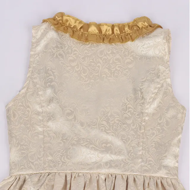 Kids Bavarian Dirndl Oktoberfest Halloween Costume Dress detail 18