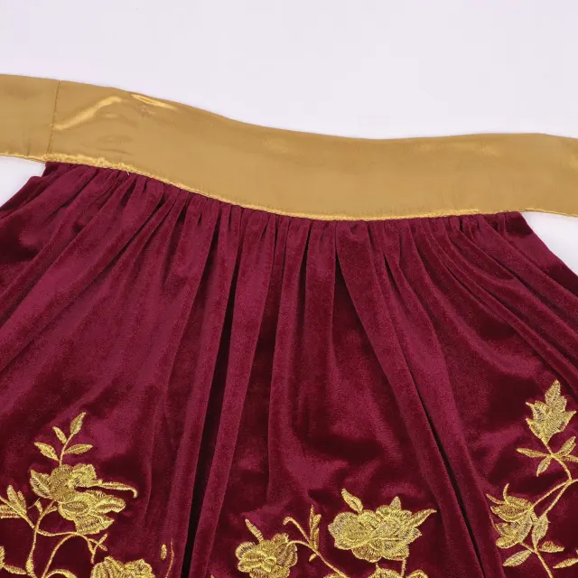 Kids Bavarian Dirndl Oktoberfest Halloween Costume Dress detail 23