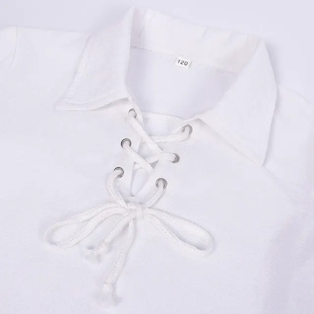 Kids Medieval Pirate Shirt and Cropped Pants Set detail 6