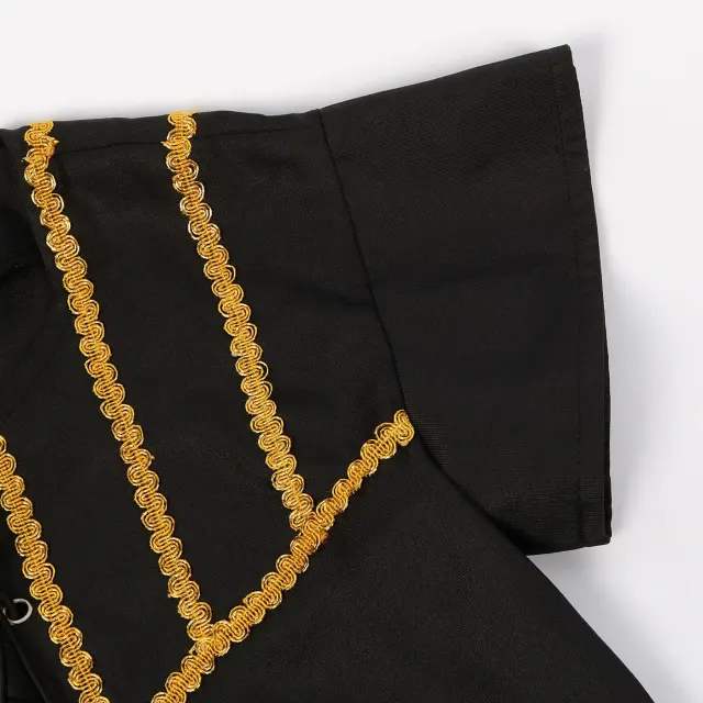 Kids Pirate Captain Cosplay Costume Set for Halloween Stage detail 8