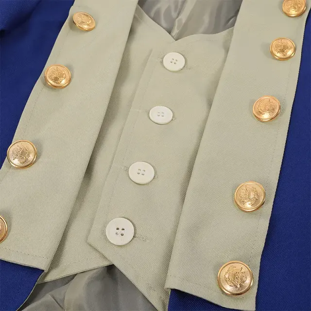 Kids Pirate Captain & President Cosplay Costume for Halloween detail 4