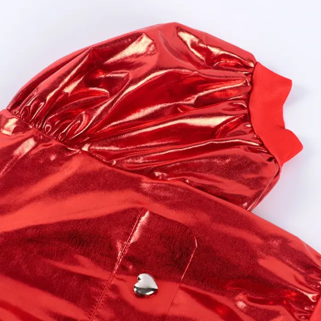 Kids Queen of Hearts Cosplay Costume for Halloween detail 12