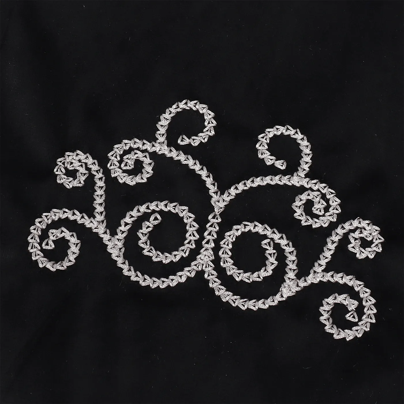 Kids' Renaissance Silver-Trim Tailcoat Cosplay Costume detail 8