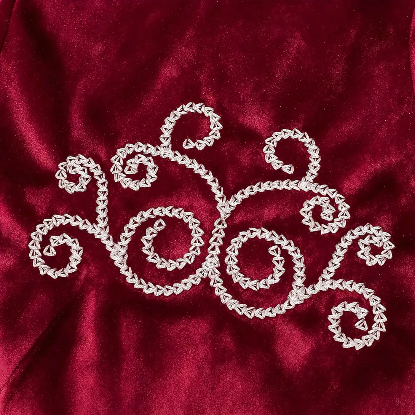 Kids' Renaissance Silver-Trim Tailcoat Cosplay Costume detail 14