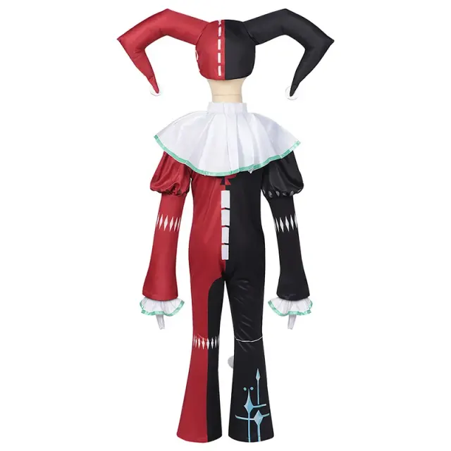 Kids' Wraith Clown Aba Horror Night Cosplay Costume Set detail 2