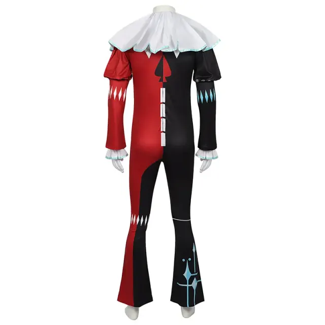 Kids' Wraith Clown Aba Horror Night Cosplay Costume Set detail 3