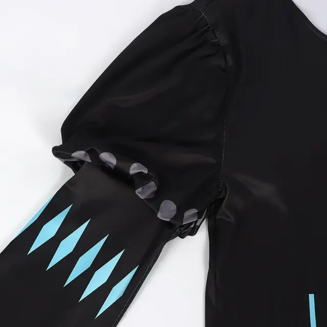 Kids' Wraith Clown Aba Horror Night Cosplay Costume Set detail 6