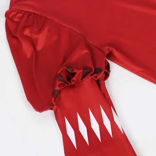 Kids' Wraith Clown Aba Horror Night Cosplay Costume Set detail 9