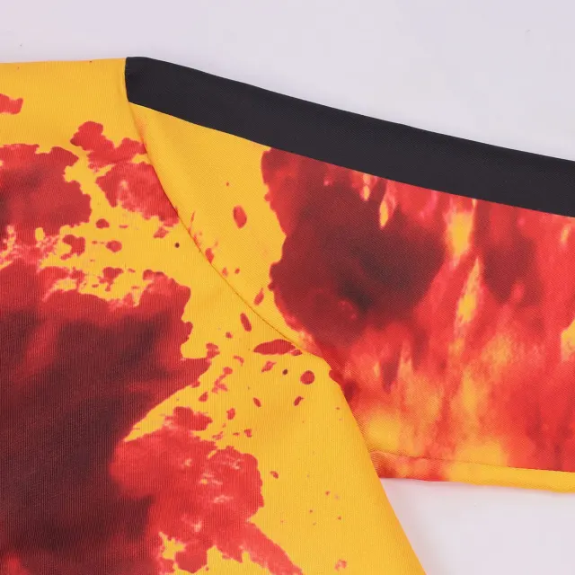 Kill Bill Bride Inspired Yellow Cosplay Tracksuit Set detail 5