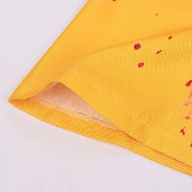 Kill Bill Bride Inspired Yellow Cosplay Tracksuit Set detail 8