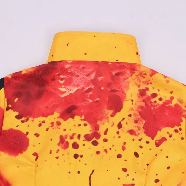 Kill Bill Bride Inspired Yellow Cosplay Tracksuit Set detail 9