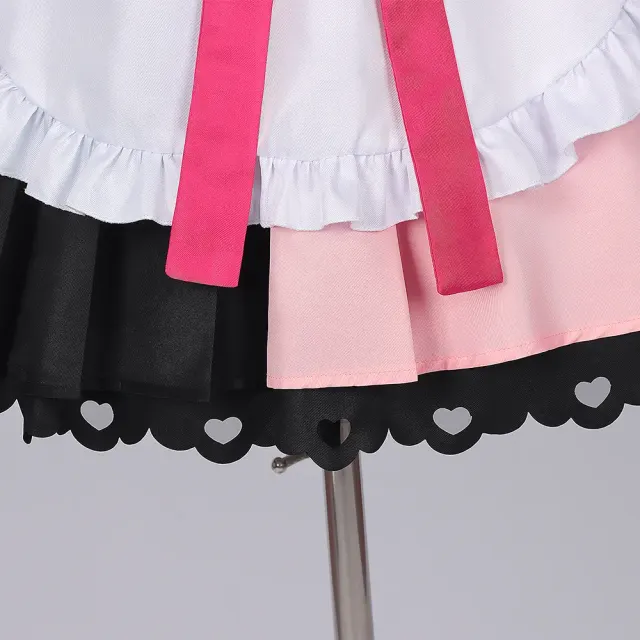 Komazawa Noi Cosplay Maid Set with Ears, Horns & Plush Tail detail 5
