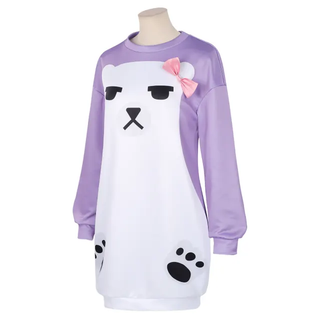 K-Pop Demon Hunters Rumi Zoey Mira Pajama Cosplay Costume detail 2