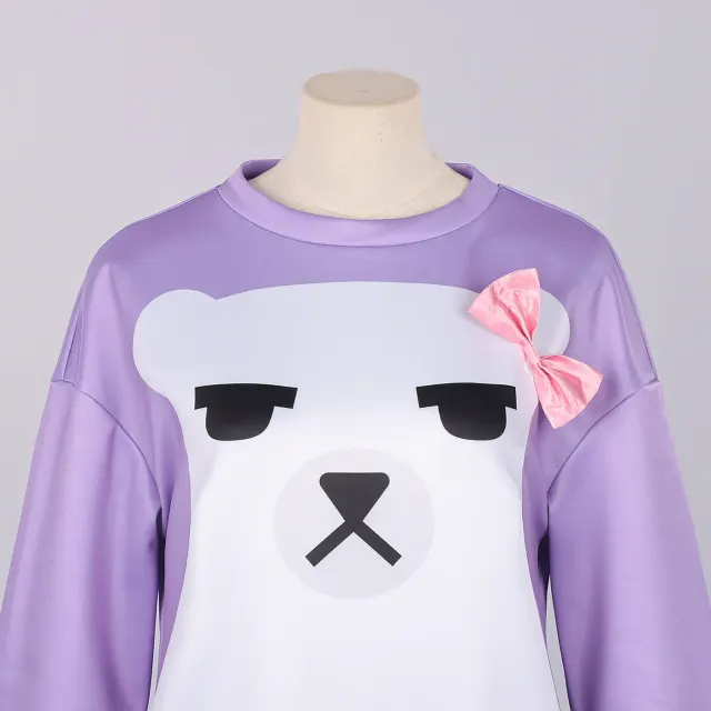 K-Pop Demon Hunters Rumi Zoey Mira Pajama Cosplay Costume detail 4