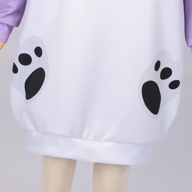 K-Pop Demon Hunters Rumi Zoey Mira Pajama Cosplay Costume detail 6