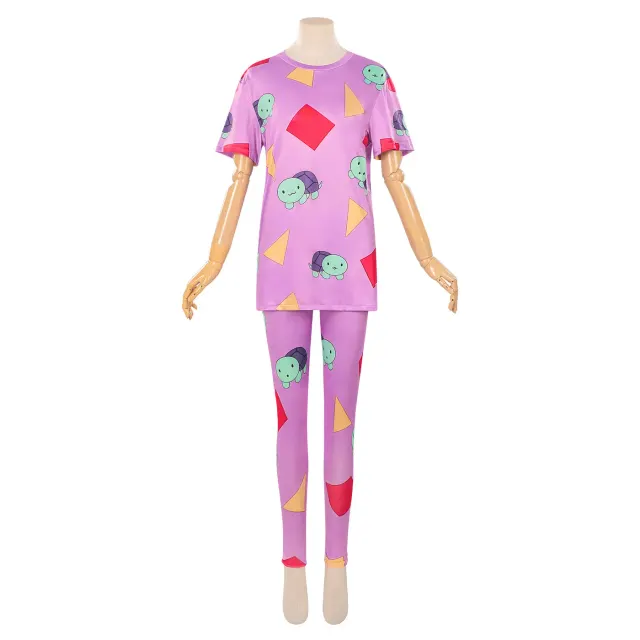K-Pop Demon Hunters Rumi Zoey Mira Pajama Cosplay Costume detail 20