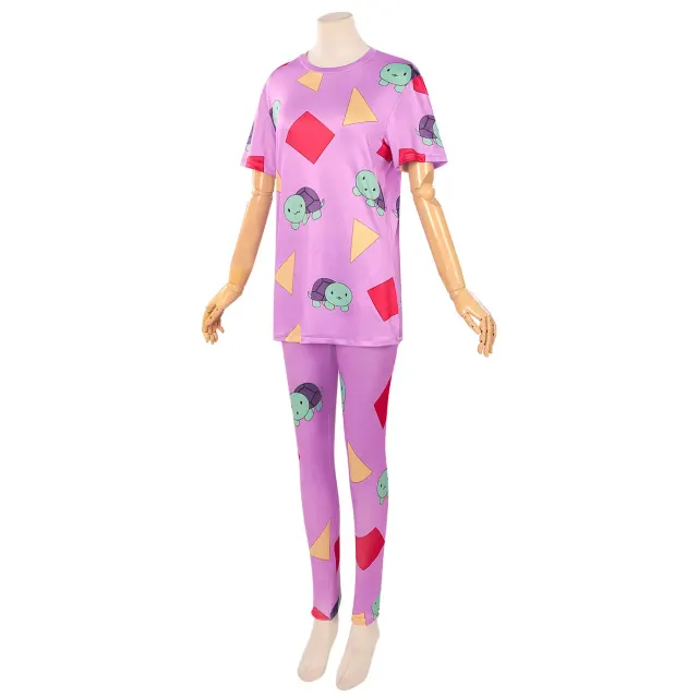 K-Pop Demon Hunters Rumi Zoey Mira Pajama Cosplay Costume detail 21