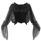 Lolita Inner Top - Black