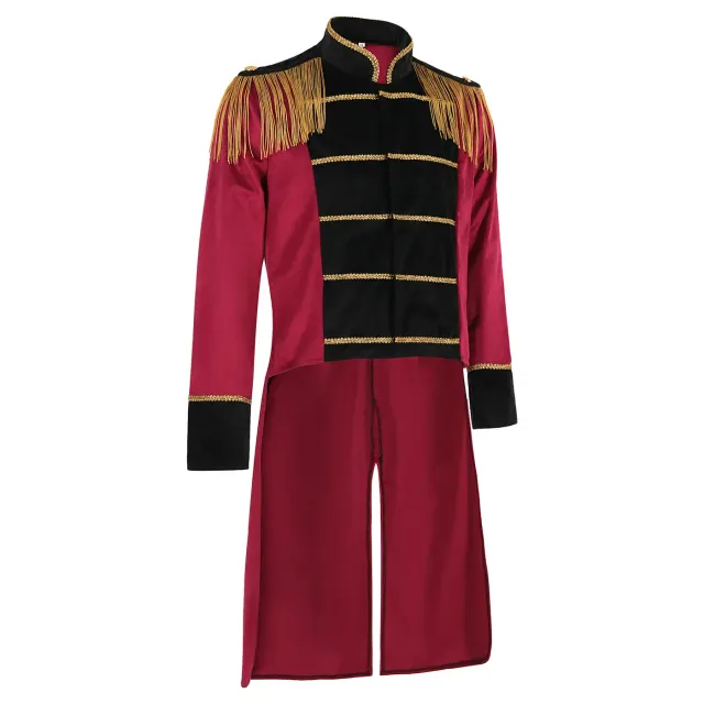 2026 Long-Sleeve Gentleman Tailor Halloween Circus Punk Stage Costume detail 4