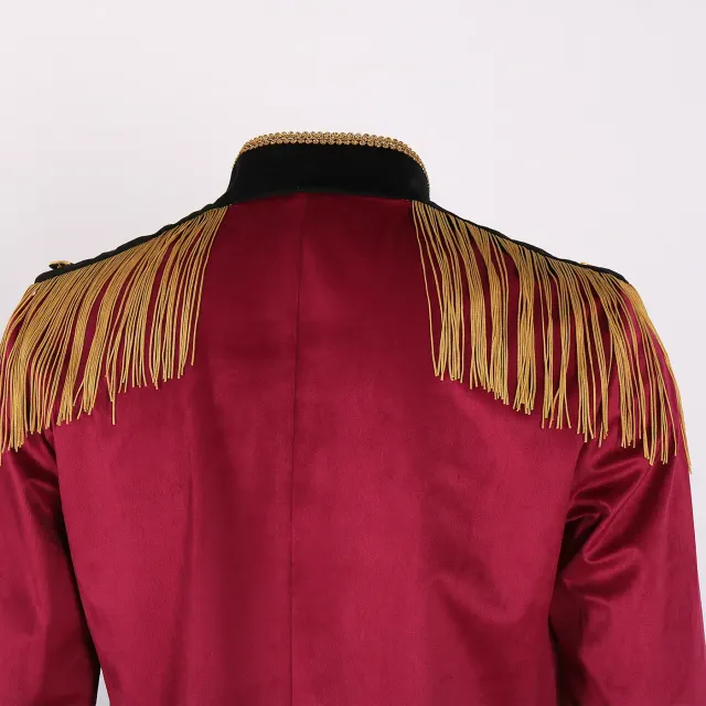 2026 Long-Sleeve Gentleman Tailor Halloween Circus Punk Stage Costume detail 10
