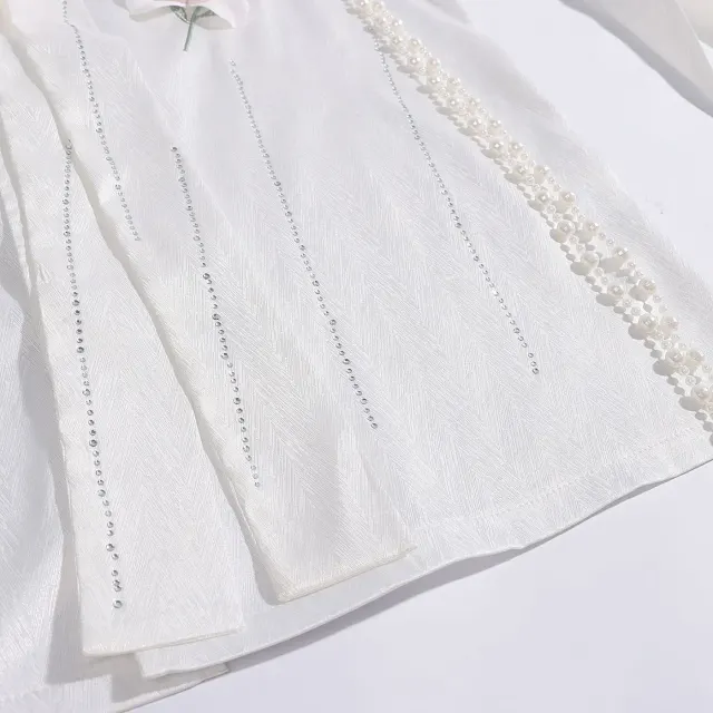 Love and Deepspace Caleb Floating Flowers Cosplay Shirt detail 10