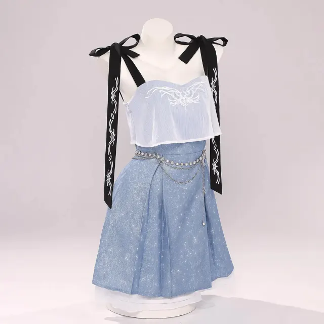 Love and Deepspace Main Character Cosplay Short Dress detail 14