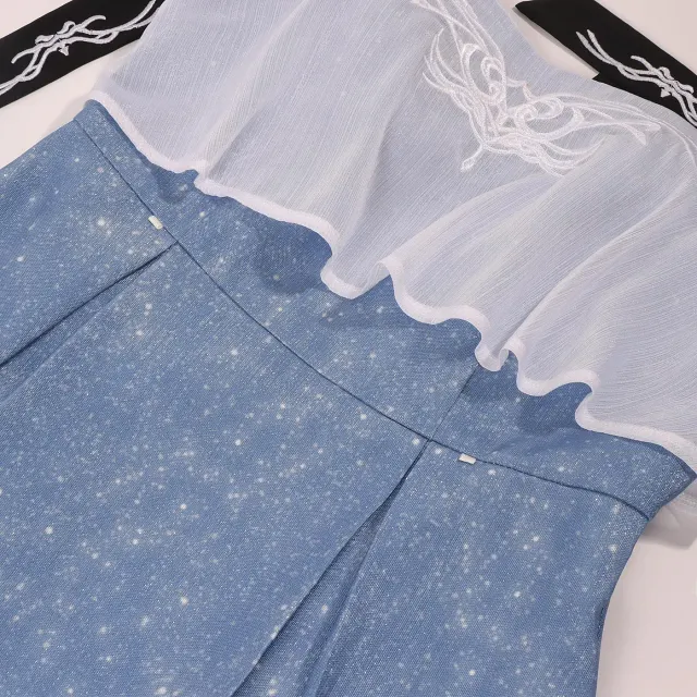 Love and Deepspace Main Character Cosplay Short Dress detail 21
