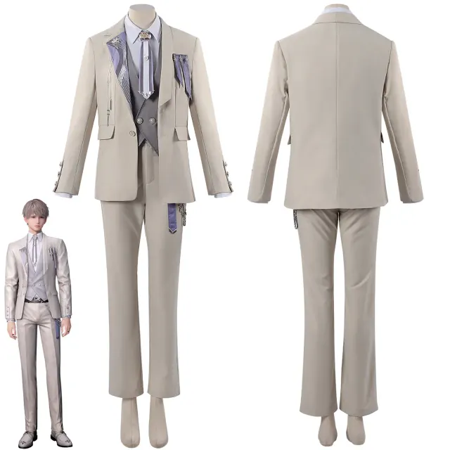 Main product image of the Love and Deepspace Xavier Starry Letter cosplay costume in the source-listed style.