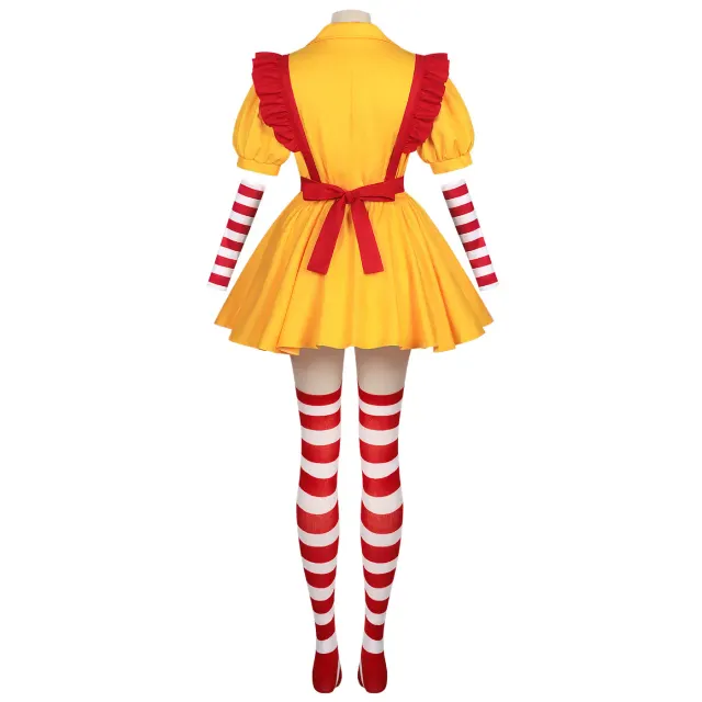 TV-Inspired Maid Waitress Cosplay Dress for Halloween Party detail 3
