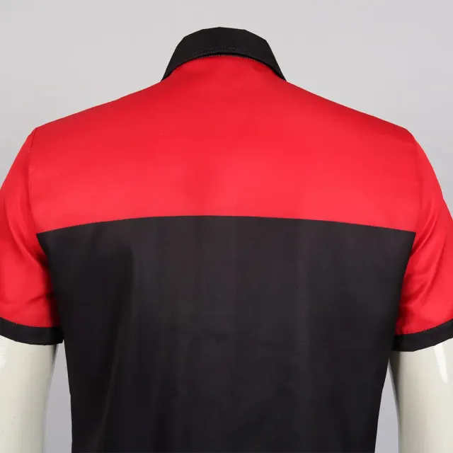 Manny Burger Shop Staff Cosplay Uniform Two-Piece Set detail 2