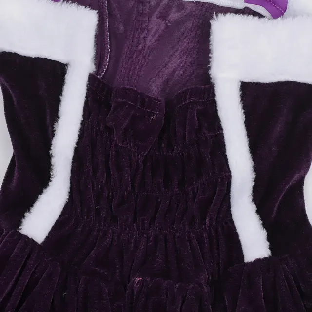 detalle de Disfraz de escenario de camisola cosplay navideña medieval de estilo dulce 20