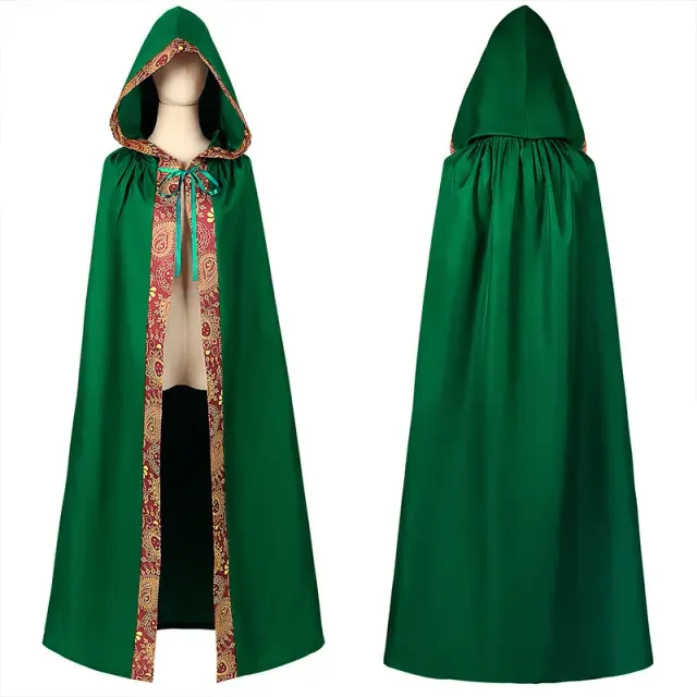 Medieval Clergy Cloak Halloween Cthulhu Cosplay Robe Cape detail 11