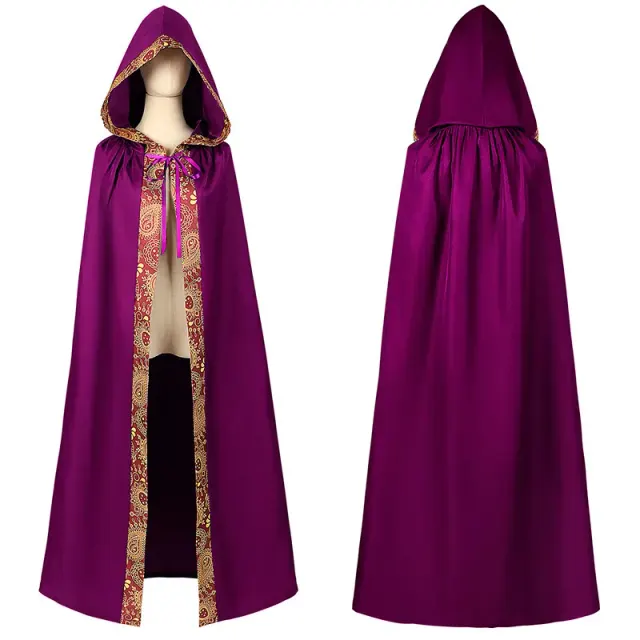 Medieval Clergy Cloak Halloween Cthulhu Cosplay Robe Cape detail 15