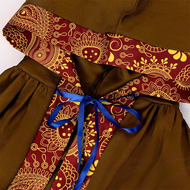 Medieval Clergy Cloak Halloween Cthulhu Cosplay Robe Cape detail 24