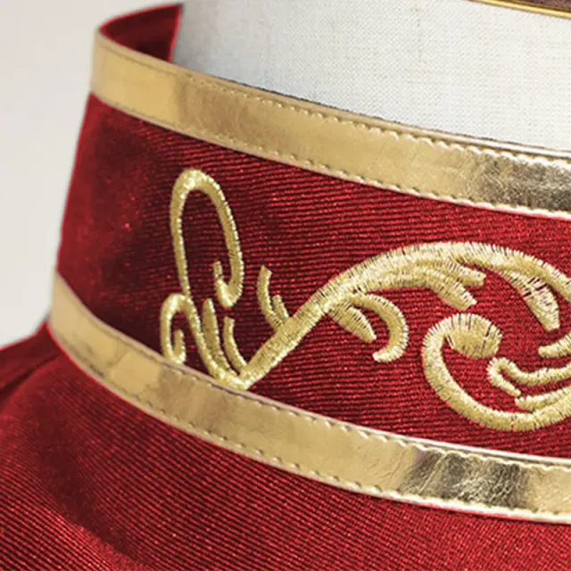 Medieval Court Embroidered Men's Prince Suit Set detail 14