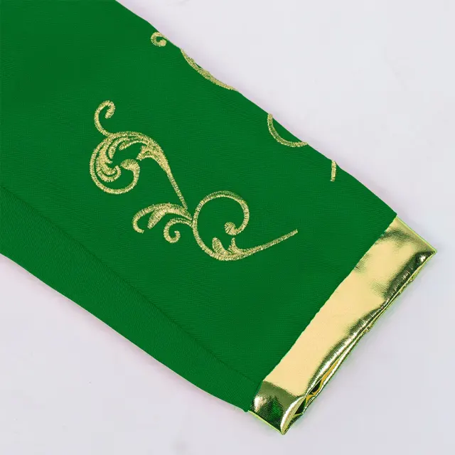 Medieval Court Gold Embroidered Prince Cosplay Jacket detail 22