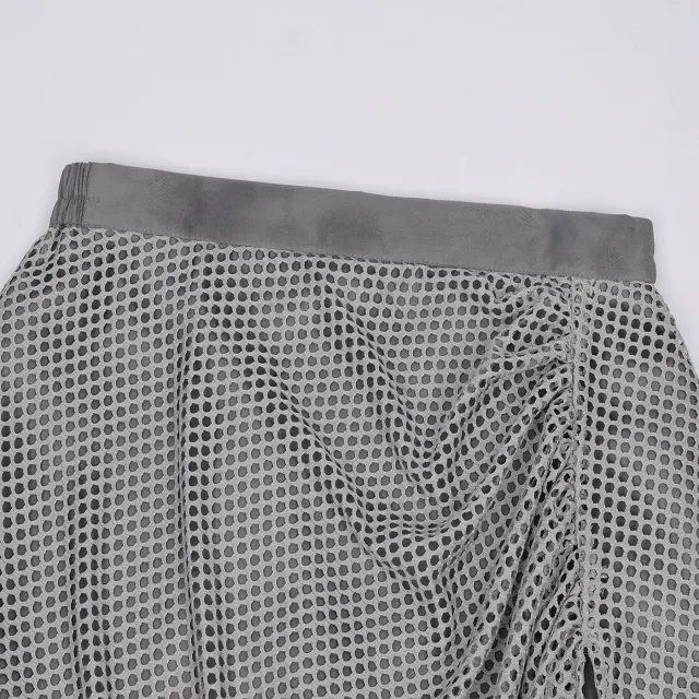Medieval Faux Chainmail Women's Knight Armor Cosplay Costume detail 10