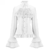 French Court Shirt Style 1 - White