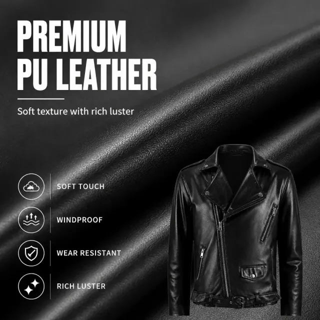 Medieval Gothic Punk Motorcycle Jacket for Stage Costume detail 2