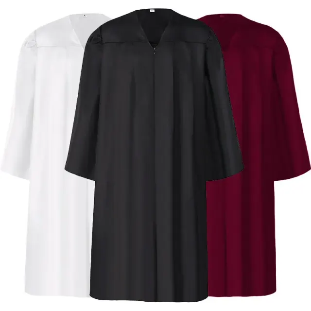 A black medieval stand-collar grim reaper long robe styled for Halloween cosplay and theater.