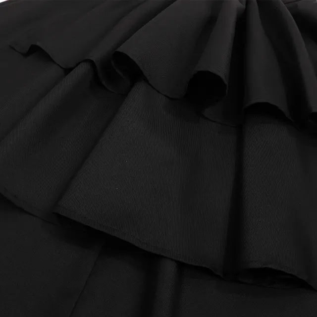 Medieval High-Waisted Pirate Ruffle Cosplay Skirt detail 7