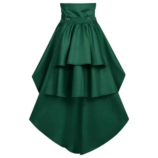 Medieval High-Waisted Pirate Ruffle Cosplay Skirt detail 8