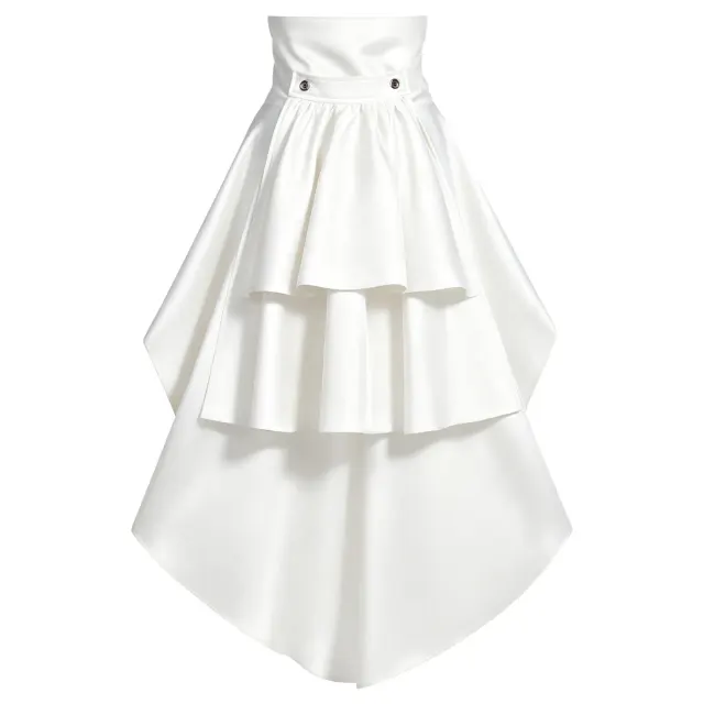 Medieval High-Waisted Pirate Ruffle Cosplay Skirt detail 11