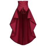 Pirate Ruffle Skirt - Red