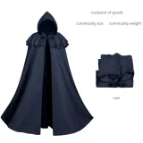 Hooded Cape - Blue